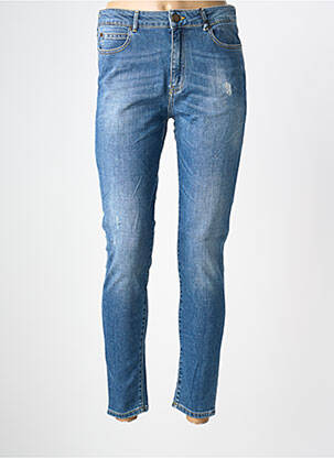 Jeans skinny tissage brut taille normale bleu #RED/LEGEND femme