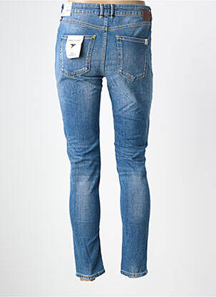 Jeans skinny tissage brut taille normale bleu RED LEGEND femme