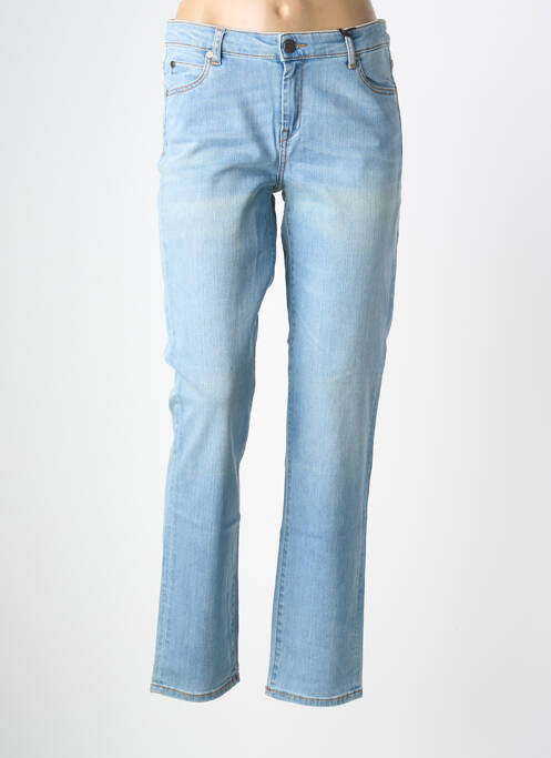 Jeans coupe slim tissage brut taille normale bleu #RED/LEGEND femme