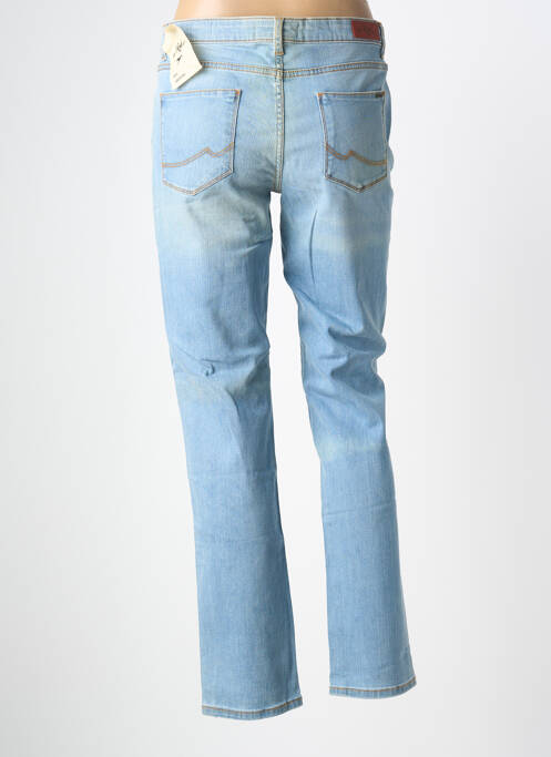 Jeans coupe slim tissage brut taille normale bleu #RED/LEGEND femme