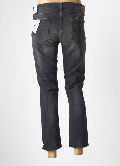 Jeans coupe slim tissage brut taille normale noir #RED/LEGEND femme