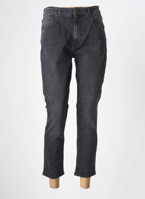 Jeans coupe slim tissage brut taille normale noir #RED/LEGEND femme
