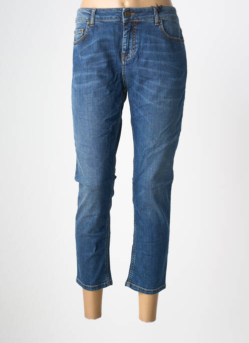 Jeans coupe slim tissage brut taille normale bleu #RED/LEGEND femme