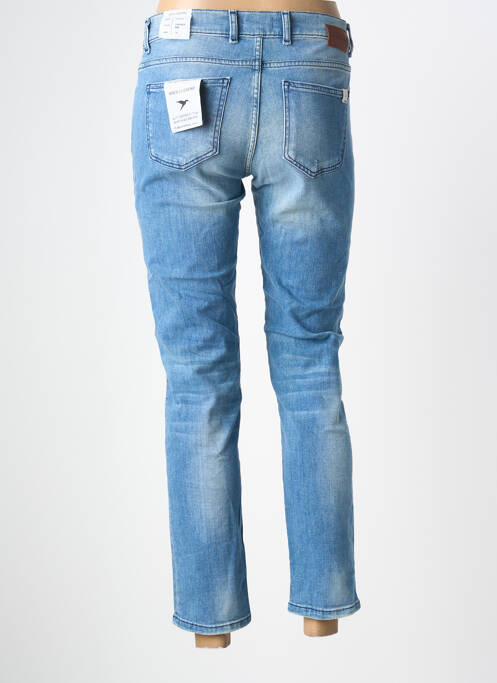 Jeans coupe slim tissage brut taille normale bleu #RED/LEGEND femme