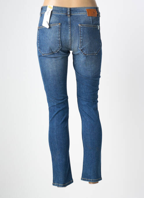 Jeans coupe slim tissage brut taille normale bleu #RED/LEGEND femme