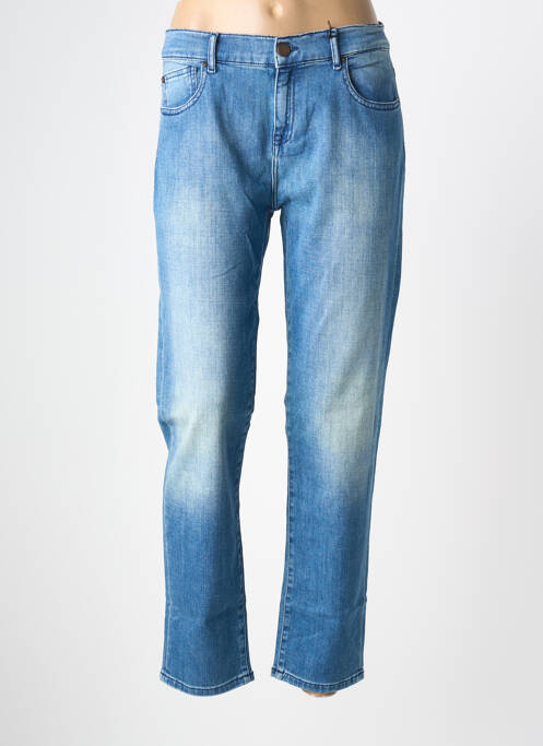 Jeans coupe slim tissage brut taille normale bleu #RED/LEGEND femme