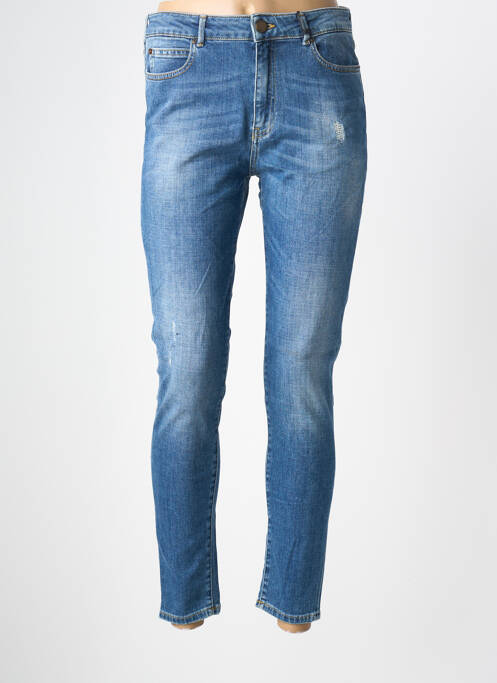 Jeans skinny tissage brut taille normale bleu #RED/LEGEND femme