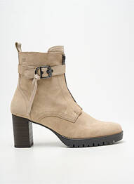 Bottines/boots talon bottier talon de 7 à 9cm beige FLUCHOS femme