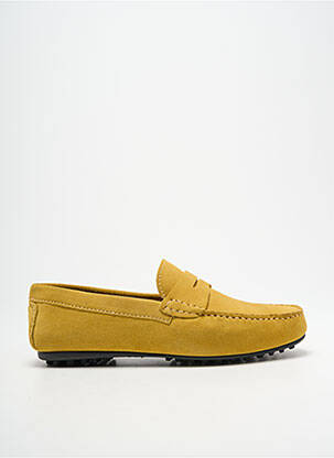 Mocassins bout rond bout rond jaune L'ATELIER TROPÉZIEN homme