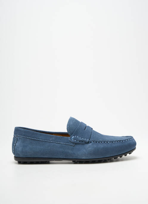 Mocassins bout rond bout rond bleu L'ATELIER TROPÉZIEN homme