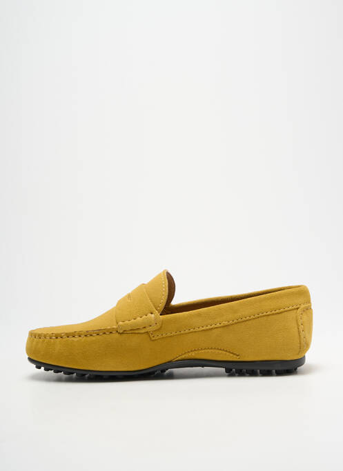 Mocassins bout rond bout rond jaune L'ATELIER TROPÉZIEN homme