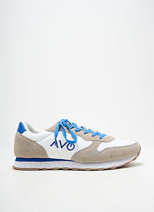 Baskets semelle amovible bout rond blanc AVO ALL VIBES ON homme