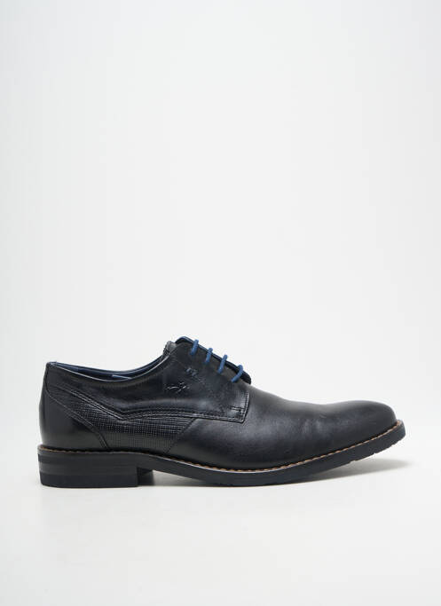 Derbies semelle amovible talon bas noir FLUCHOS homme