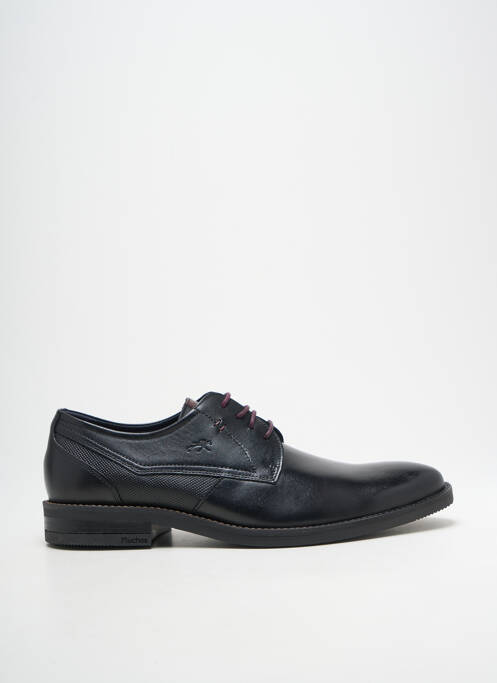Derbies semelle amovible talon bas noir FLUCHOS homme