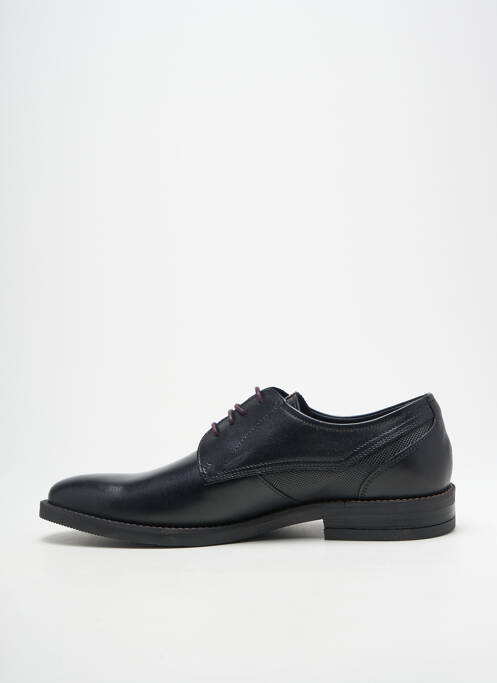 Derbies semelle amovible talon bas noir FLUCHOS homme