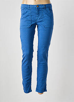 Jeans coupe slim tissage brut taille normale bleu RED LEGEND femme