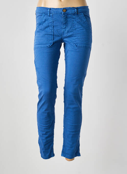 Jeans coupe slim tissage brut taille normale bleu RED LEGEND femme