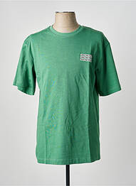 T-shirt coupe droite manches courtes vert SOLID femme