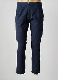 Pantalon chino poches bleu SOLID homme