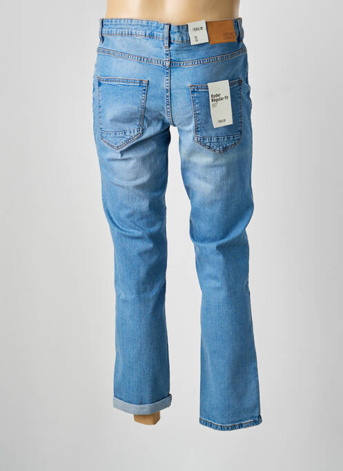 Jeans coupe slim poches bleu SOLID homme