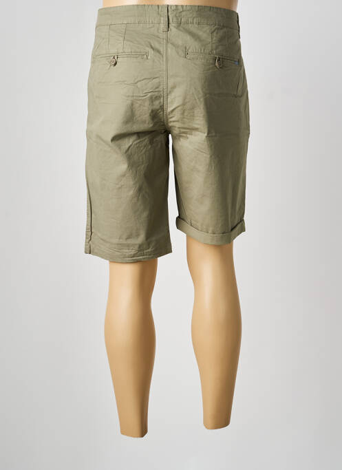 Bermuda coupe droite vert SOLID homme