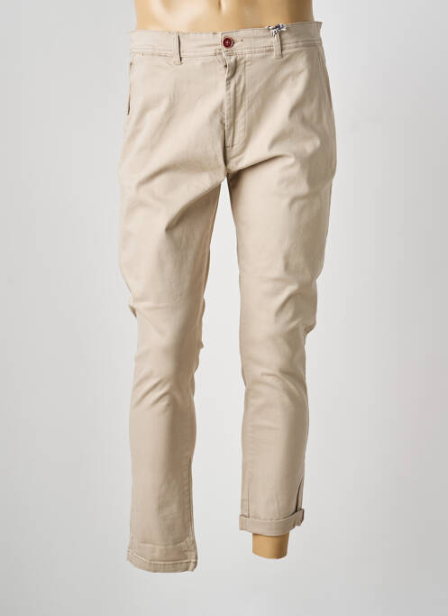 Pantalon chino beige SOLID homme