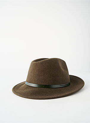 Chapeau vert HERMAN homme