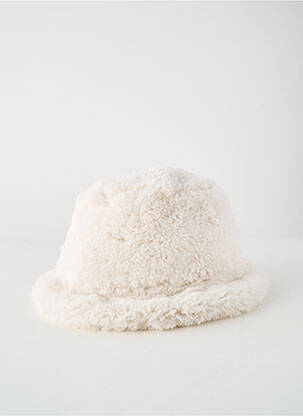 Bonnet doublure blanc HERMAN unisexe