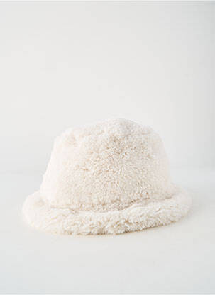 Bonnet doublure blanc HERMAN unisexe