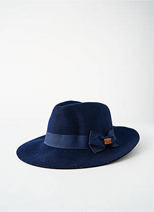 Chapeau bleu HERMAN femme