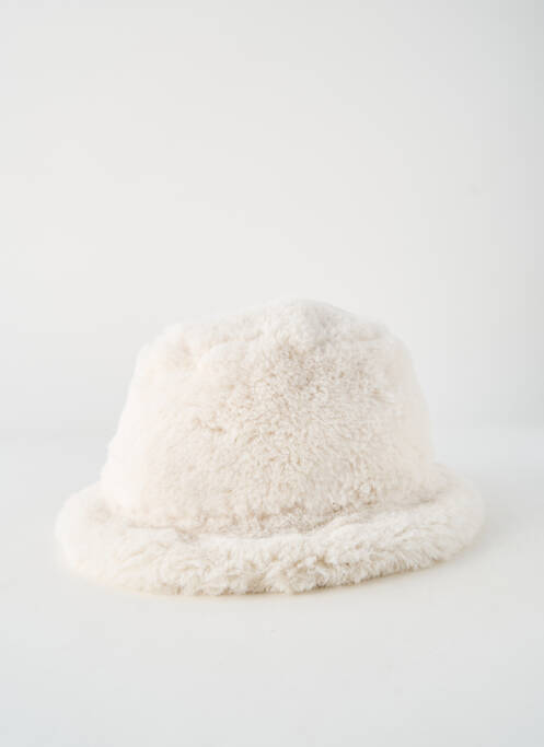 Bonnet doublure blanc HERMAN unisexe