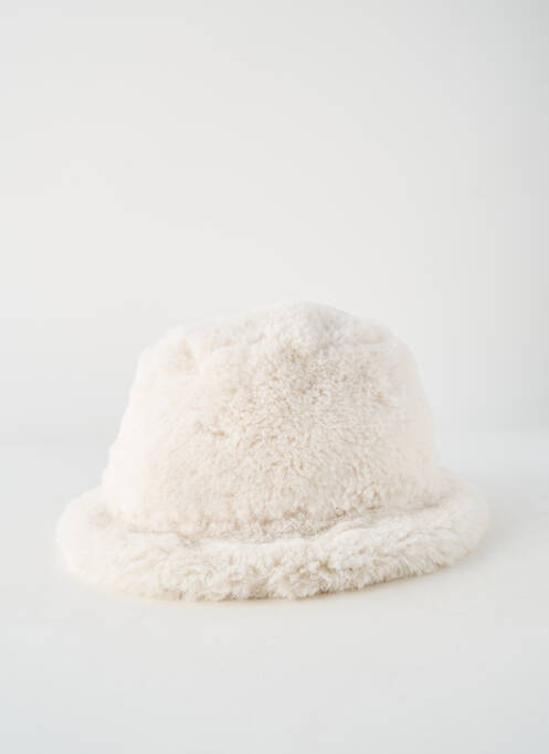 Bonnet blanc HERMAN unisexe