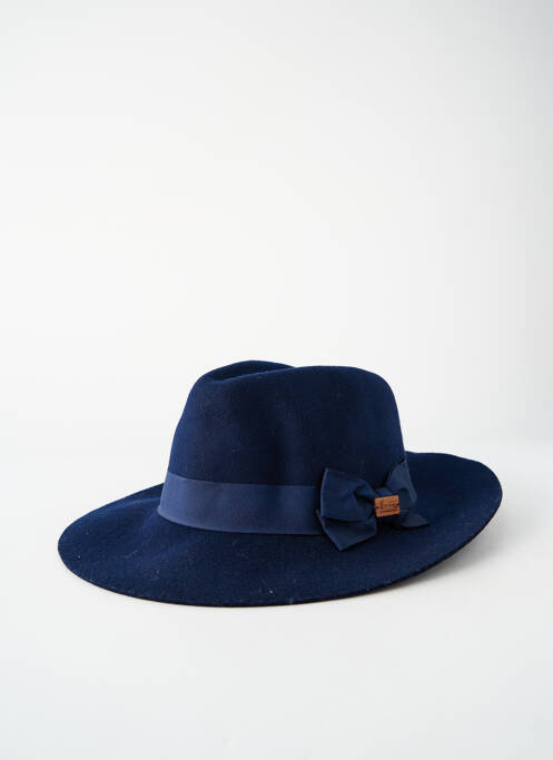 Chapeau bleu HERMAN femme