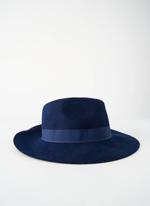 Chapeau bleu HERMAN femme