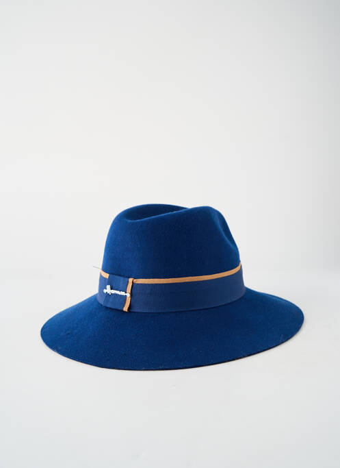 Chapeau bleu HERMAN homme