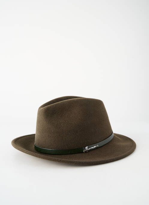 Chapeau vert HERMAN homme