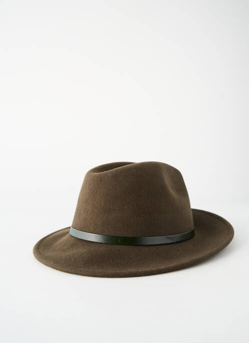 Chapeau vert HERMAN homme