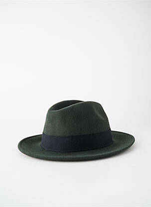 Chapeau vert HERMAN homme