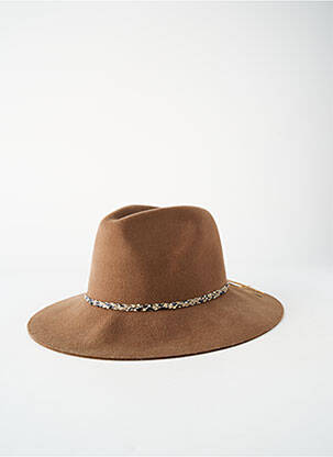 Chapeau marron HERMAN unisexe