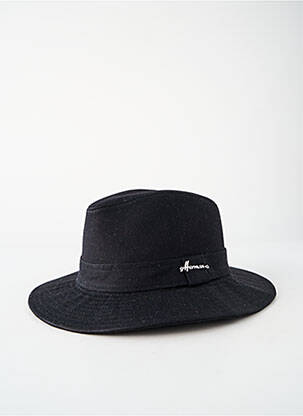 Chapeau doublure noir HERMAN homme