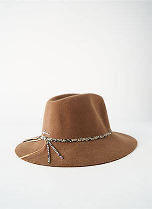 Chapeau marron HERMAN unisexe