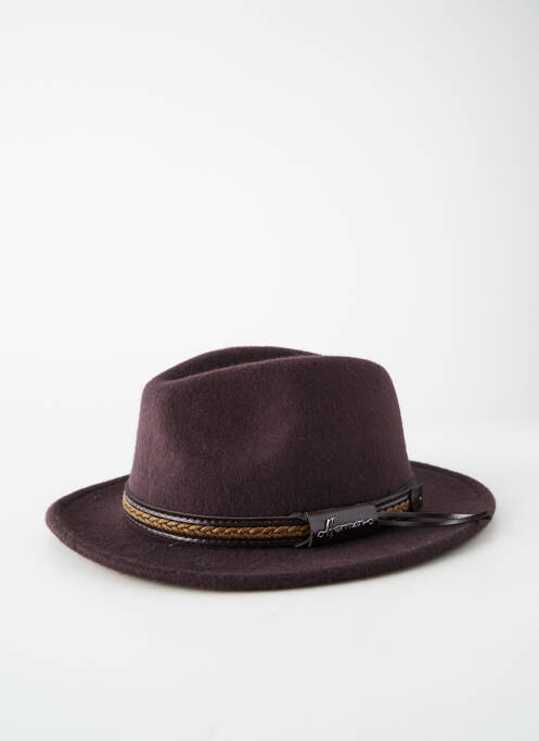 Chapeau marron HERMAN homme
