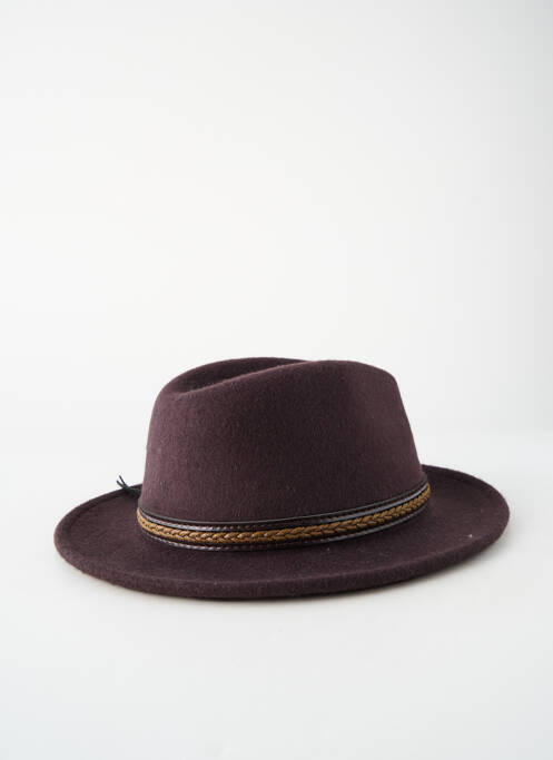 Chapeau marron HERMAN homme