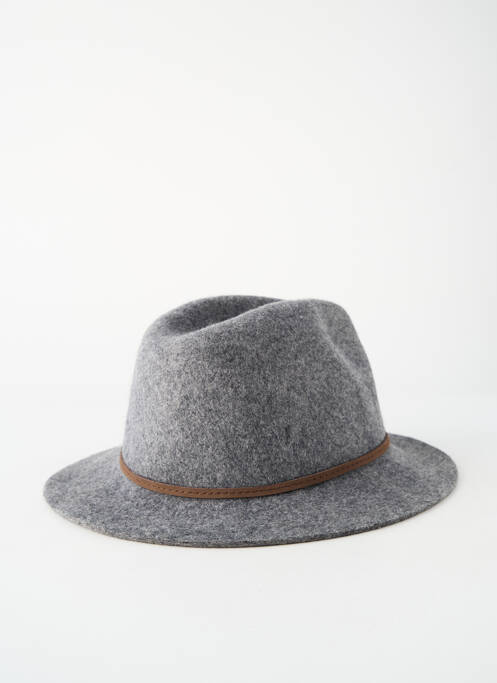 Chapeau gris HERMAN homme