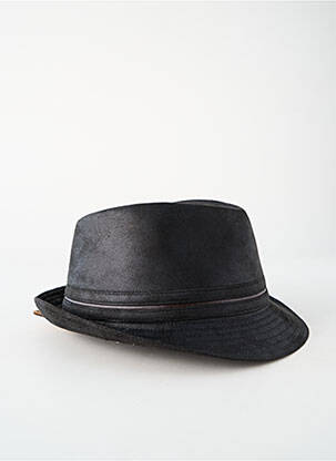 Chapeau noir HERMAN homme