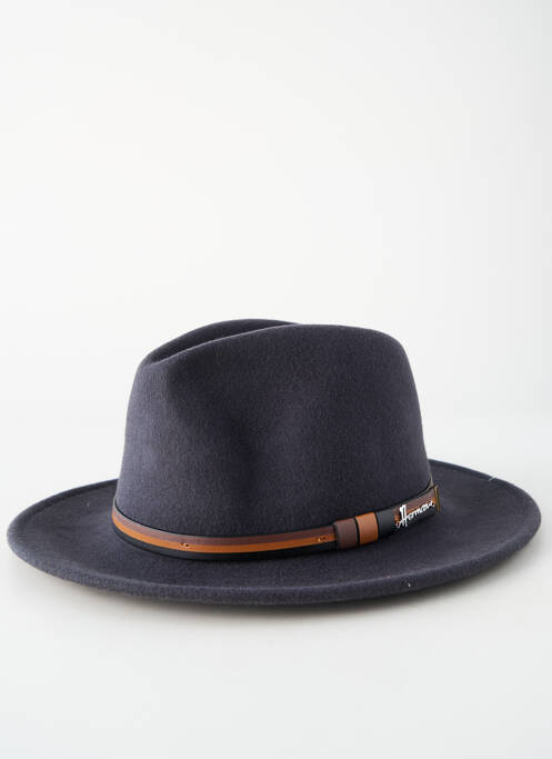 Chapeau gris HERMAN homme