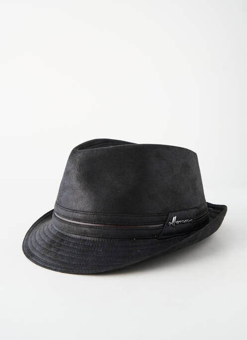 Chapeau noir HERMAN homme