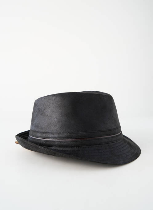 Chapeau noir HERMAN homme