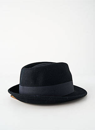 Chapeau noir HERMAN homme