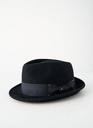 Chapeau noir HERMAN homme